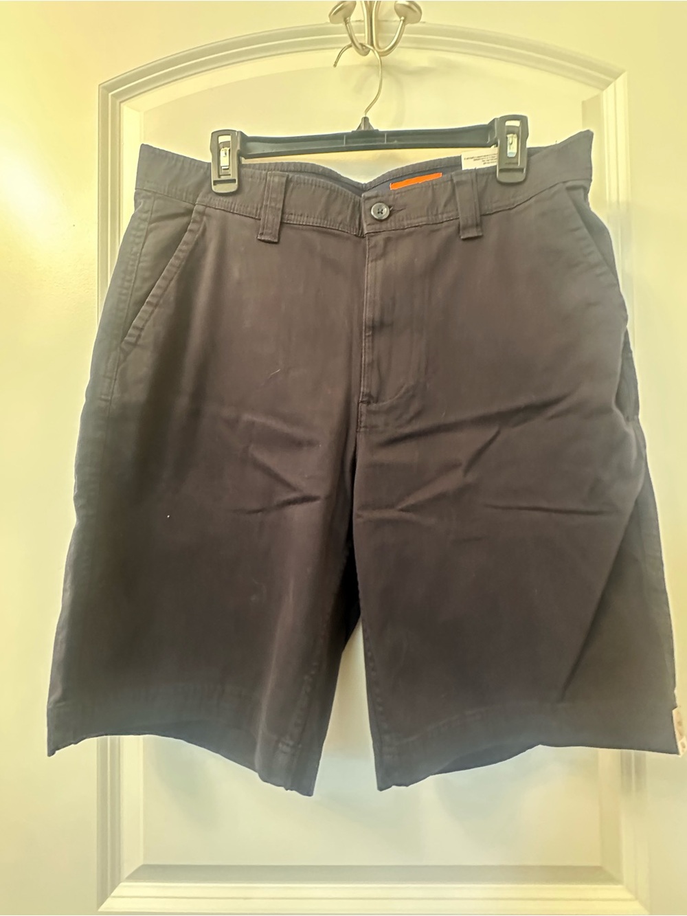 Men's Dark Navy Casual Chino Shorts